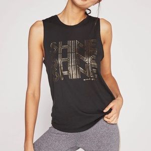 Shine muscle tank by Spiritual Gangster